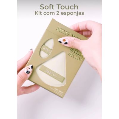 Esponja para Maquiagem Soft Touch Silk Skin - Ruby Rose