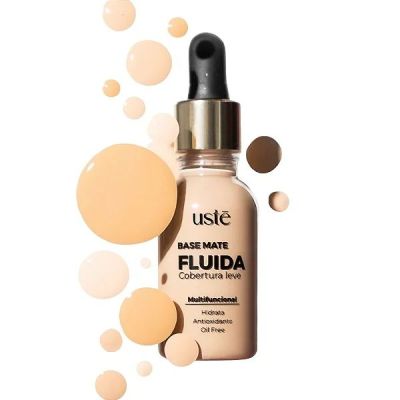 Base Fluida  Matte - Ustē Cosméticos