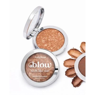 Contorno / bronzer baked feels like sun- linha blow - Ruby Rose