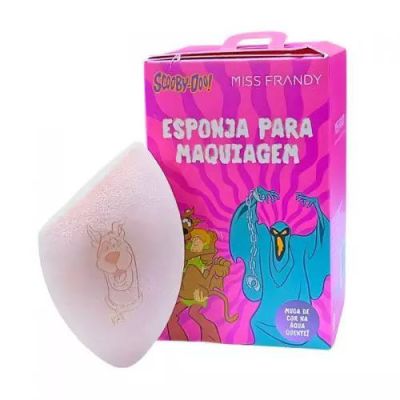 Esponja Surpresa que Muda de Cor na Água Quente Linha Scooby-Doo