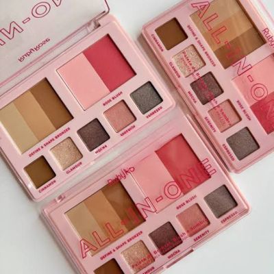 Paleta de Bronzer, Blush e Sombra - All In One - Ruby Rose