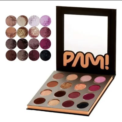Paleta de Sombras 16 cores - Pam by Pamella