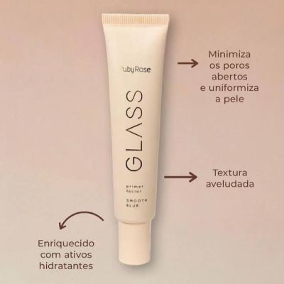 Primer Facial Smooth Blur Glass - Ruby Rose
