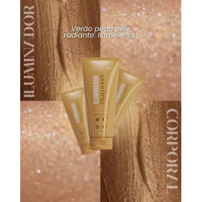 Iluminador Corporal  Diamond Glow - Ana Glow