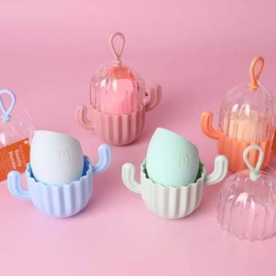 Esponja para Maquiagem formato Chanfrada com Case - Miss Frandy (sortidas)