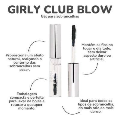 Gel para Sobrancelhas Blow Girly Club Ruby Rose