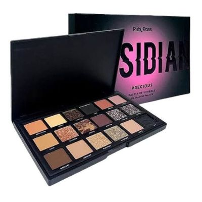 Paleta de sombras Obsidian Precious  - Ruby Rose