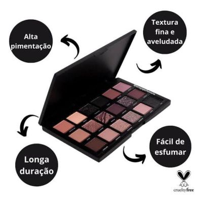 Paleta de sombras Obsidian Precious  - Ruby Rose