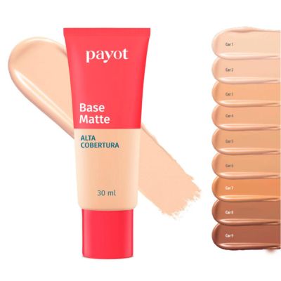 Base Líquida Matte Alta Cobertura - Payot
