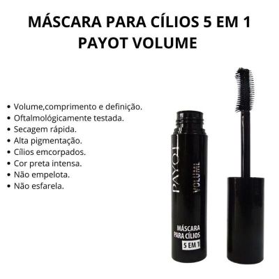 Máscara para Cílios 5 em 1 Volume - Payot