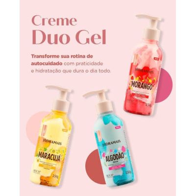 Creme Duo Gel  Hidratação Perfumada - Hidramais