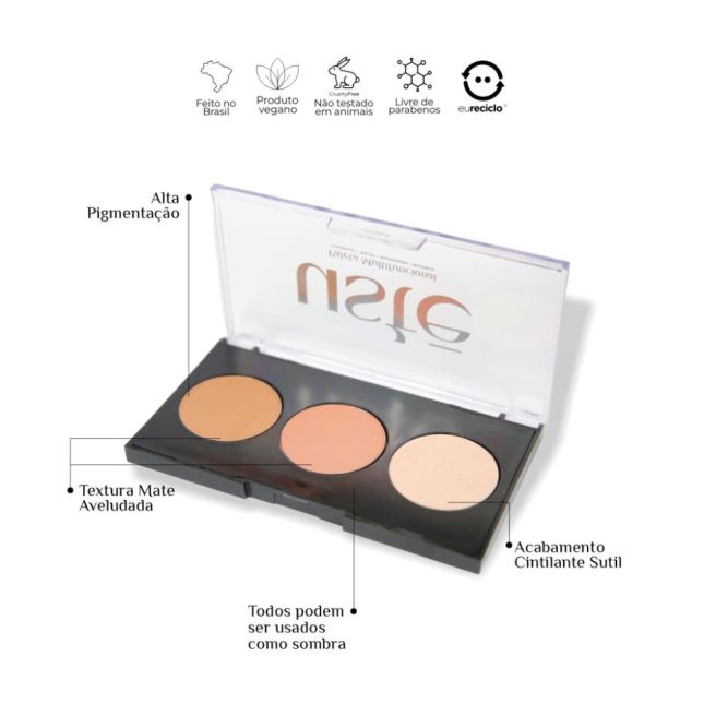 Paleta Multifuncional - Ustē Cosméticos