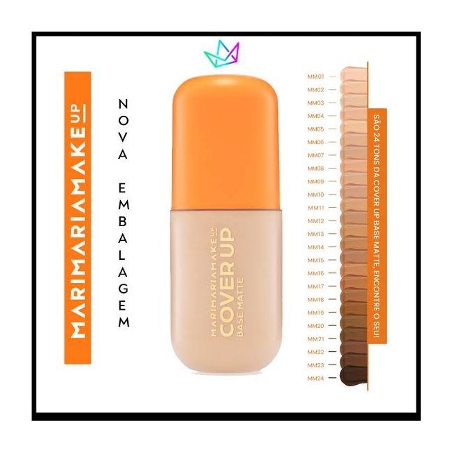 Base  Líquida Cover Up FPS35 - Mari Maria