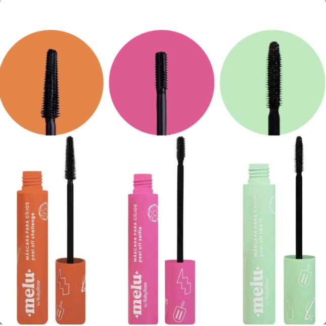 Máscara de Cílios  Peel Off - Melu 