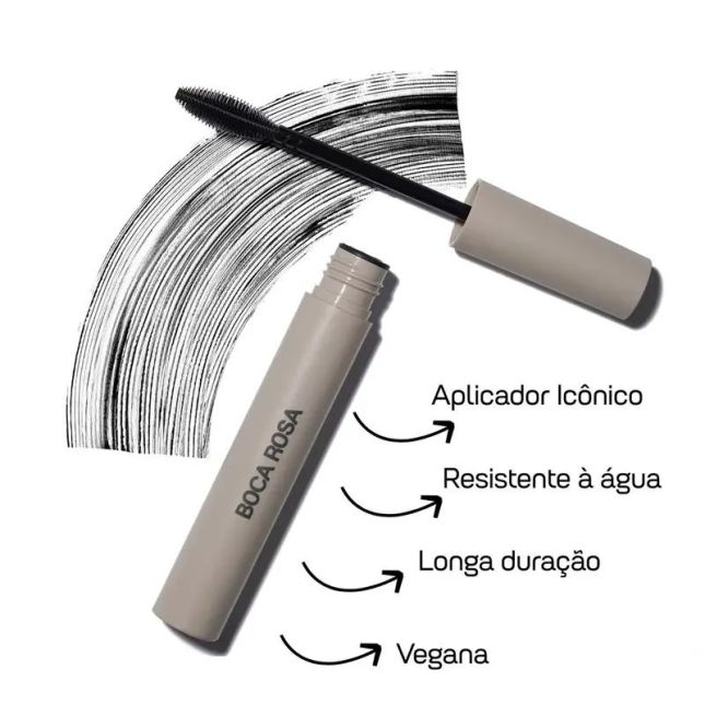 Máscara de Cílios - Boca Rosa 