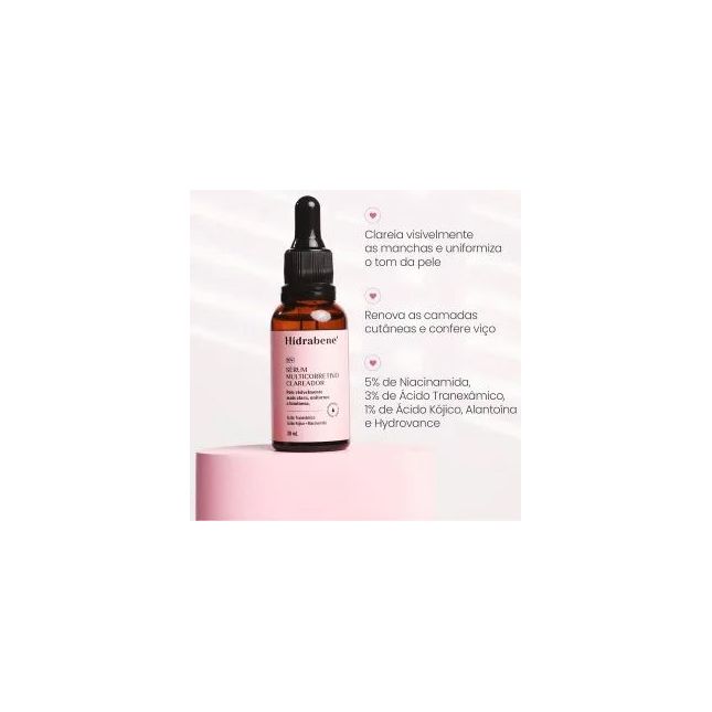 Sérum Multicorretivo Clareador - Hidrabene 