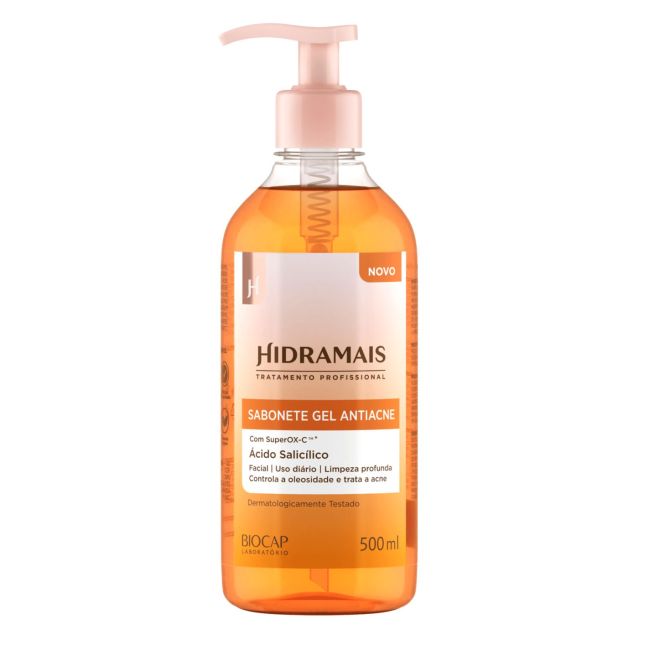 Sabonete Gel Antiacne  Vitamina C - Hidramais