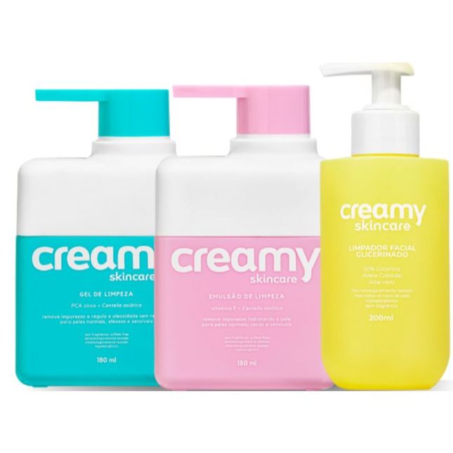 Sabonete Líquido Facial - Creamy