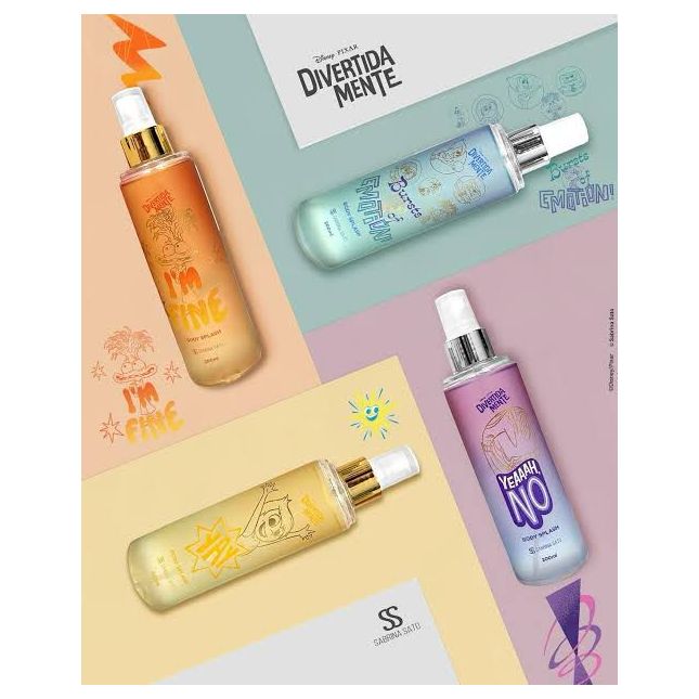 Body Splash Divertida Mente & Sabrina Sato - Cia Beauty