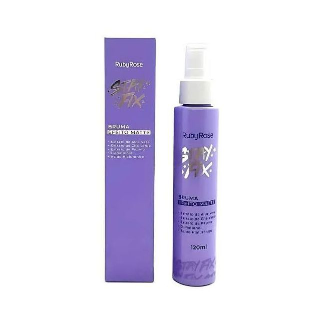 Bruma Fixadora Stay Fix Efeito Matte - Ruby Rose
