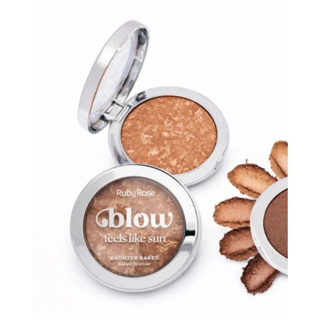 Contorno / bronzer baked feels like sun- linha blow - Ruby Rose