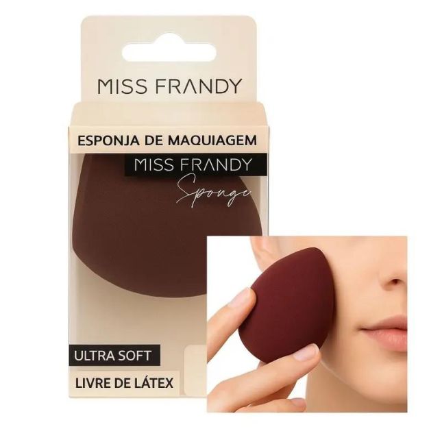 Esponja Chanfrada para Maquiagem - Miss Frandy