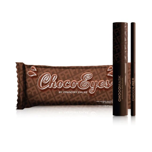 Kit Chocoeyes lapiseira multifuncional  + máscara para cílios - Fran by Franciny