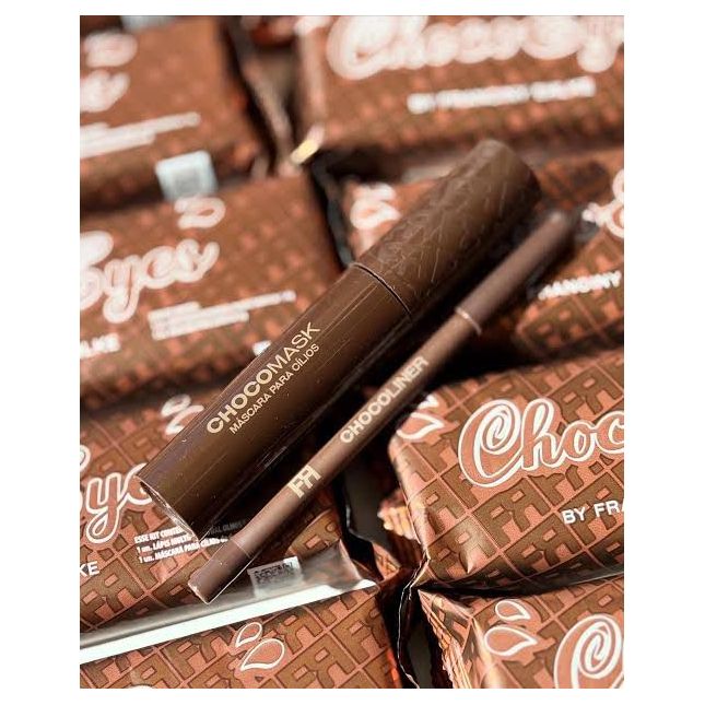 Kit Chocoeyes lapiseira multifuncional  + máscara para cílios - Fran by Franciny