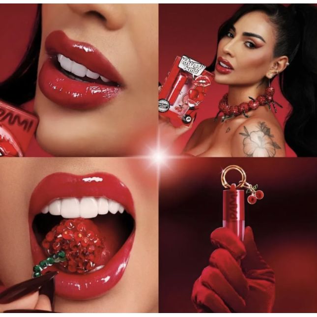 Gloss Labial Bomb Cherry -  Pam By Pamella Cherry