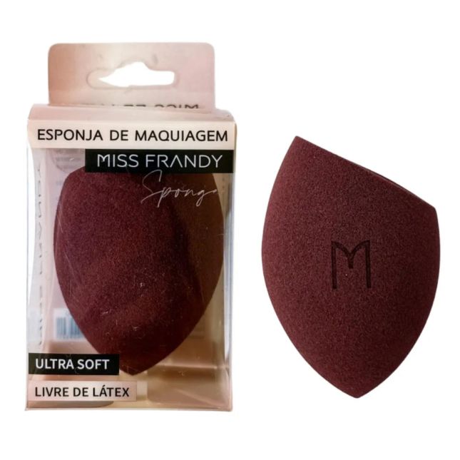 Esponja Chanfrada para Maquiagem - Miss Frandy 