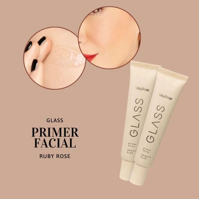 Primer Facial Smooth Blur Glass - Ruby Rose