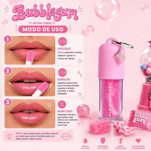 Lip Juice Bubble Gum | Mari Maria Makeup