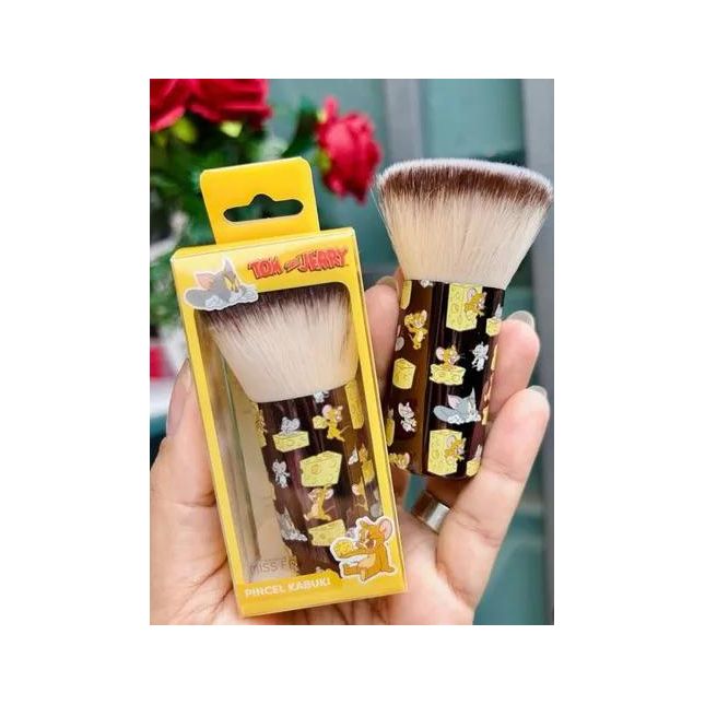 Pincel Kabuki Mini - Tom&Jerry