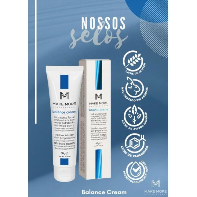 Hidratante Facial Balance Cream - Make More 