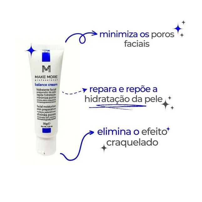 Hidratante Facial Balance Cream - Make More 