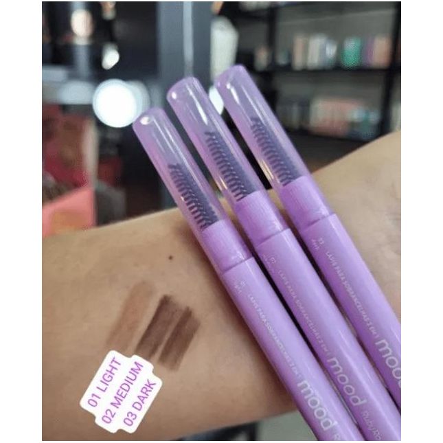 Lápis de Sobrancelhas 2x1 com Escova Feels Mood- Ruby Rose