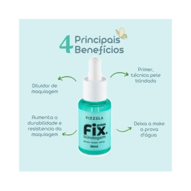Blindagem Gotas Fix  - Vizzela