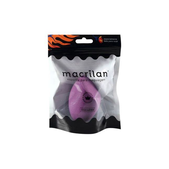 Esponja para Maquiagem formato gota - Macrilan 