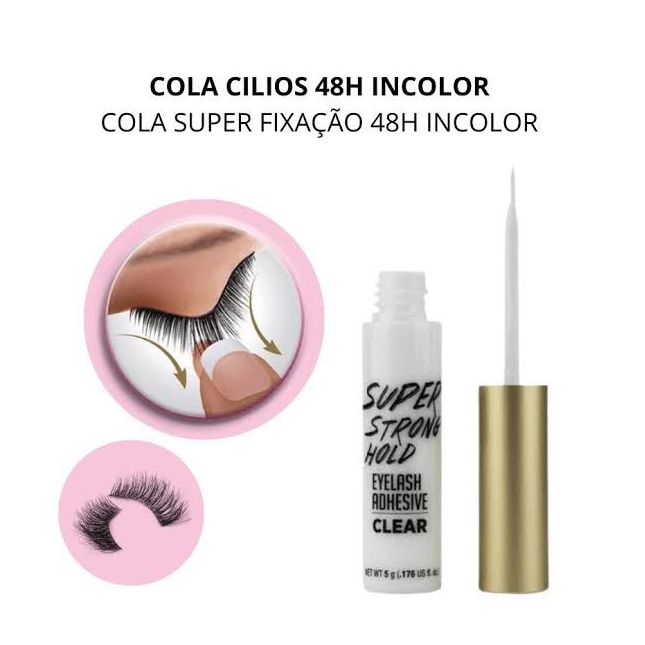 Cola York i-Envy Super Fixação 48h Incolor - Kiss New