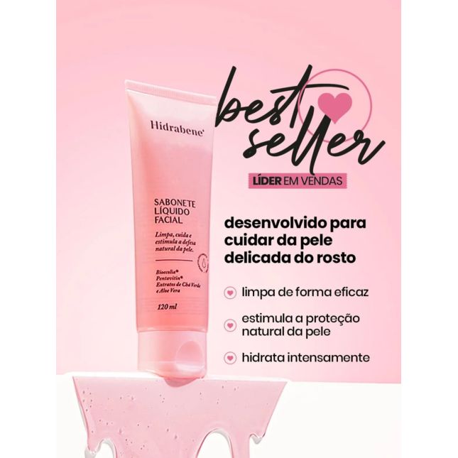 Sabonete Líquido Facial - Hidrabene