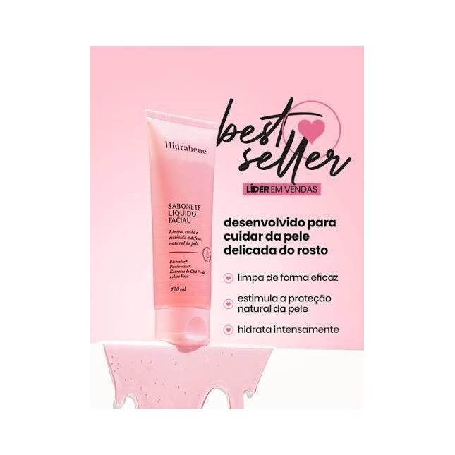 Sabonete Líquido Facial - Hidrabene