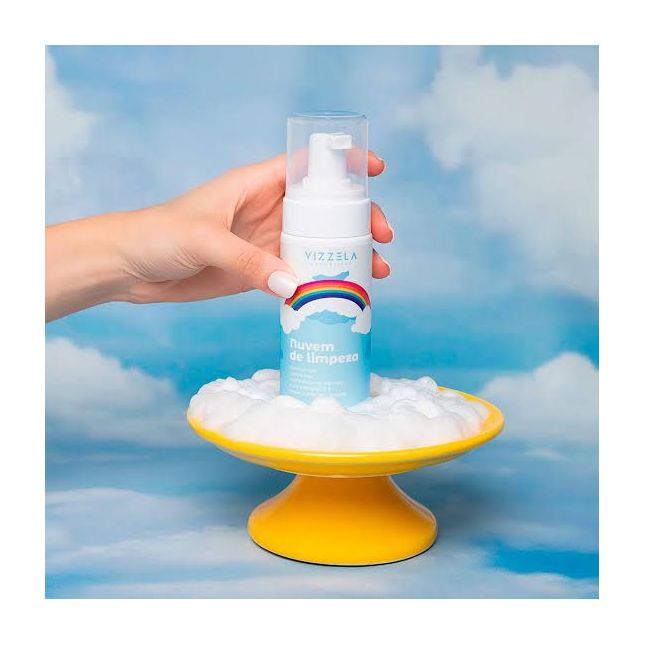 Nuvem de Limpeza Facial - Vizzela 