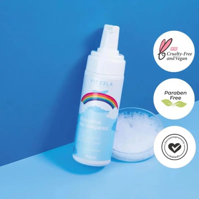 Nuvem de Limpeza Facial - Vizzela 