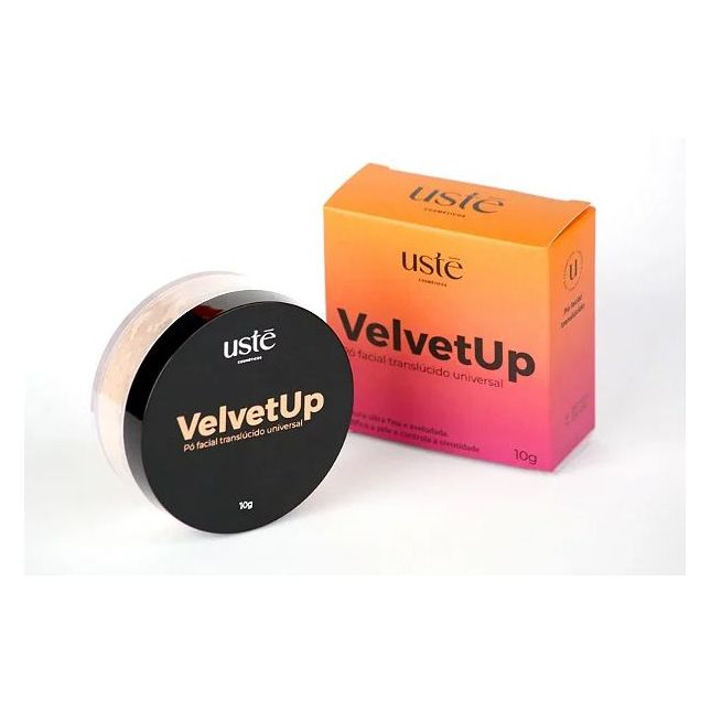 Pó Solto Translúcido VelvetUp - Ustē Cosméticos