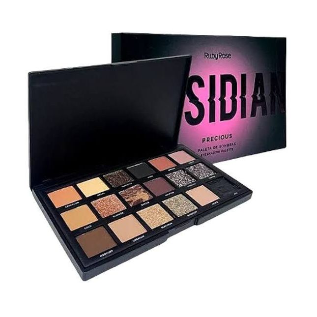 Paleta de sombras Obsidian Precious  - Ruby Rose