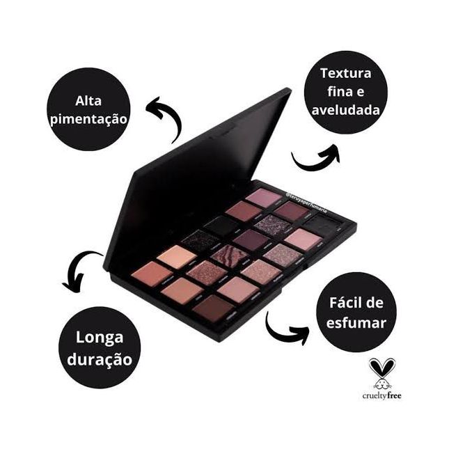 Paleta de sombras Obsidian Precious  - Ruby Rose