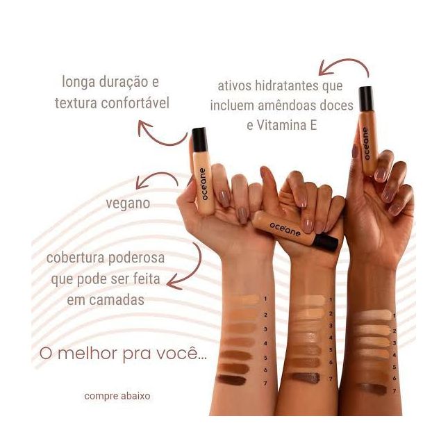 Corretivo Líquido Edition - Océane 