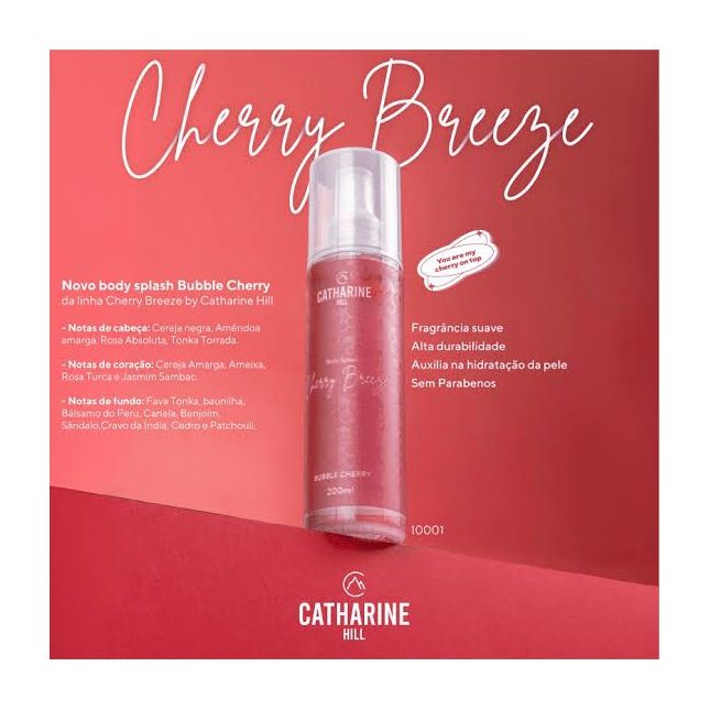 Body Splash Cherry Breeze - Catharine Hill