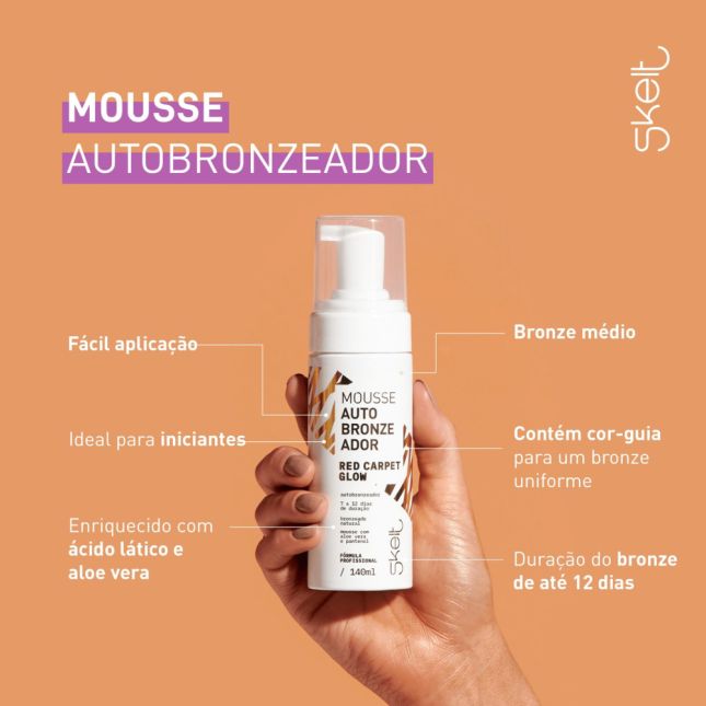 Mousse Autobronzeador - Skelt