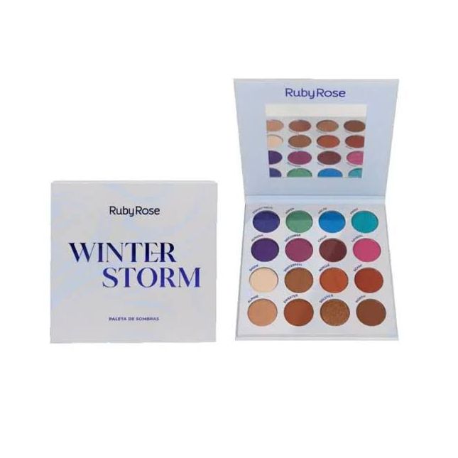 Paleta de Sombras Winter Storm - Ruby Rose